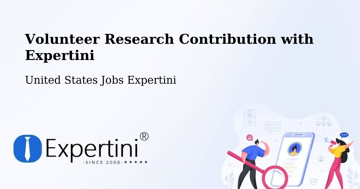 Volunteer Research Contribution Program – Shell Rock - United States Jobs Expertini